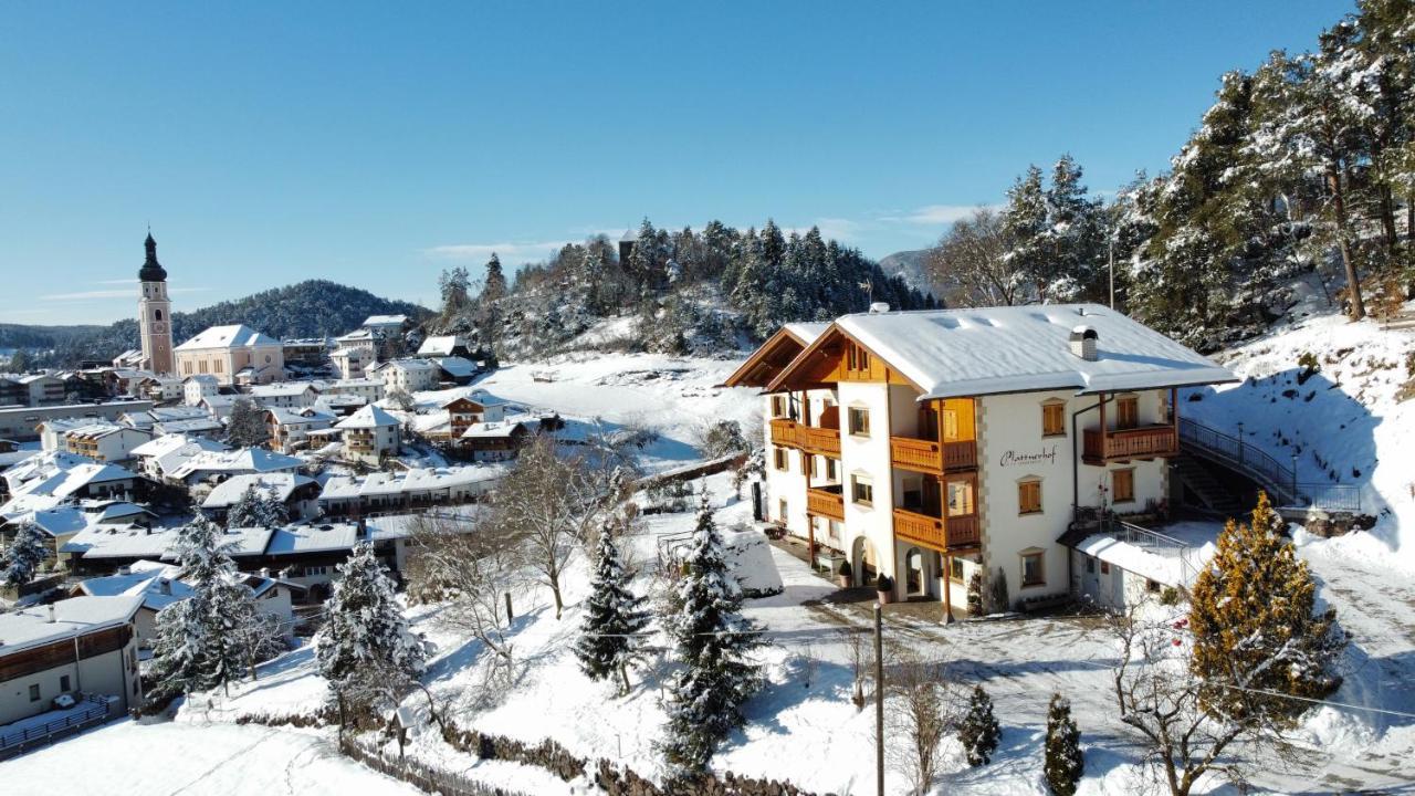 Appartements Plattnerhof Castelrotto Eksteriør bilde